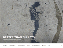 Tablet Screenshot of betterthanbullets.com